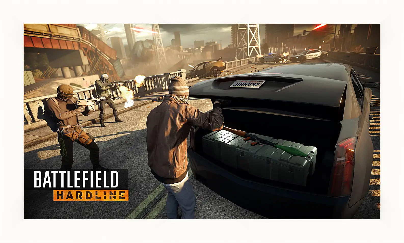 Картина в раме - Battlefield: Hardline