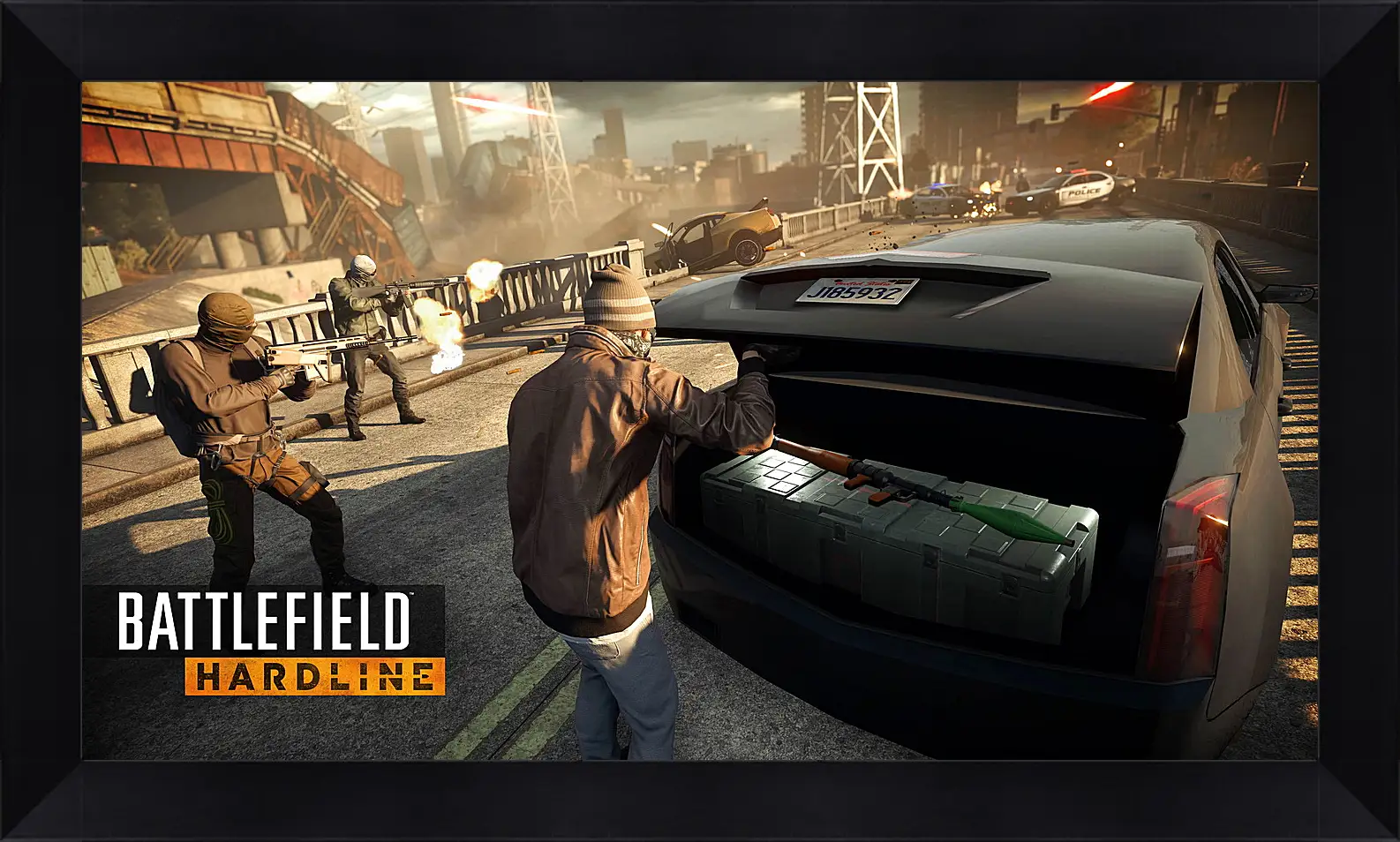 Картина в раме - Battlefield: Hardline