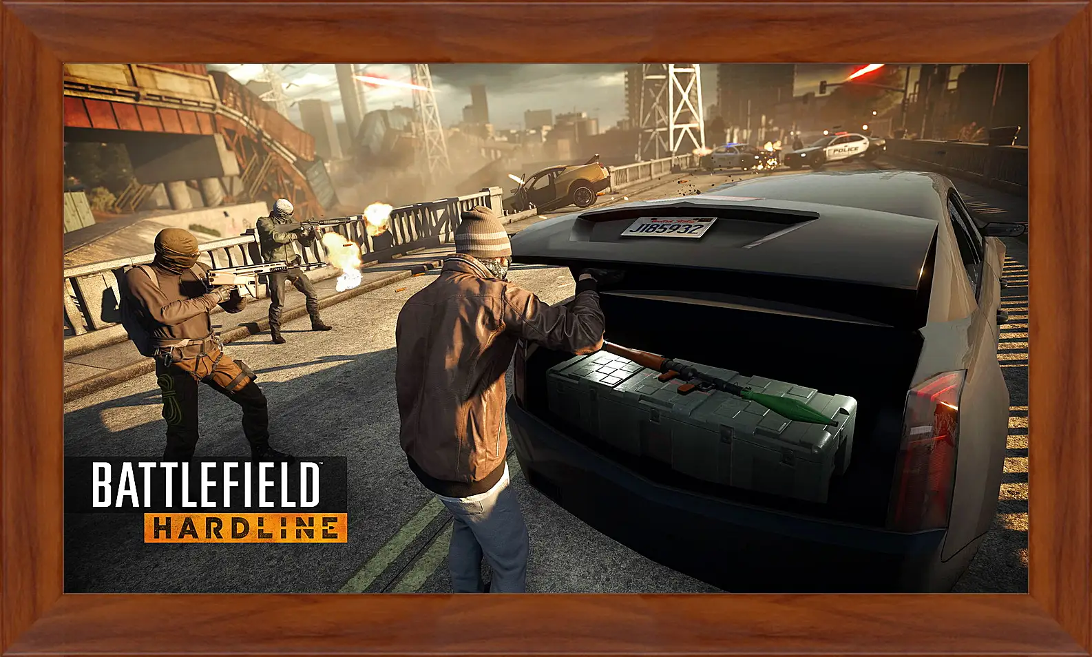 Картина в раме - Battlefield: Hardline