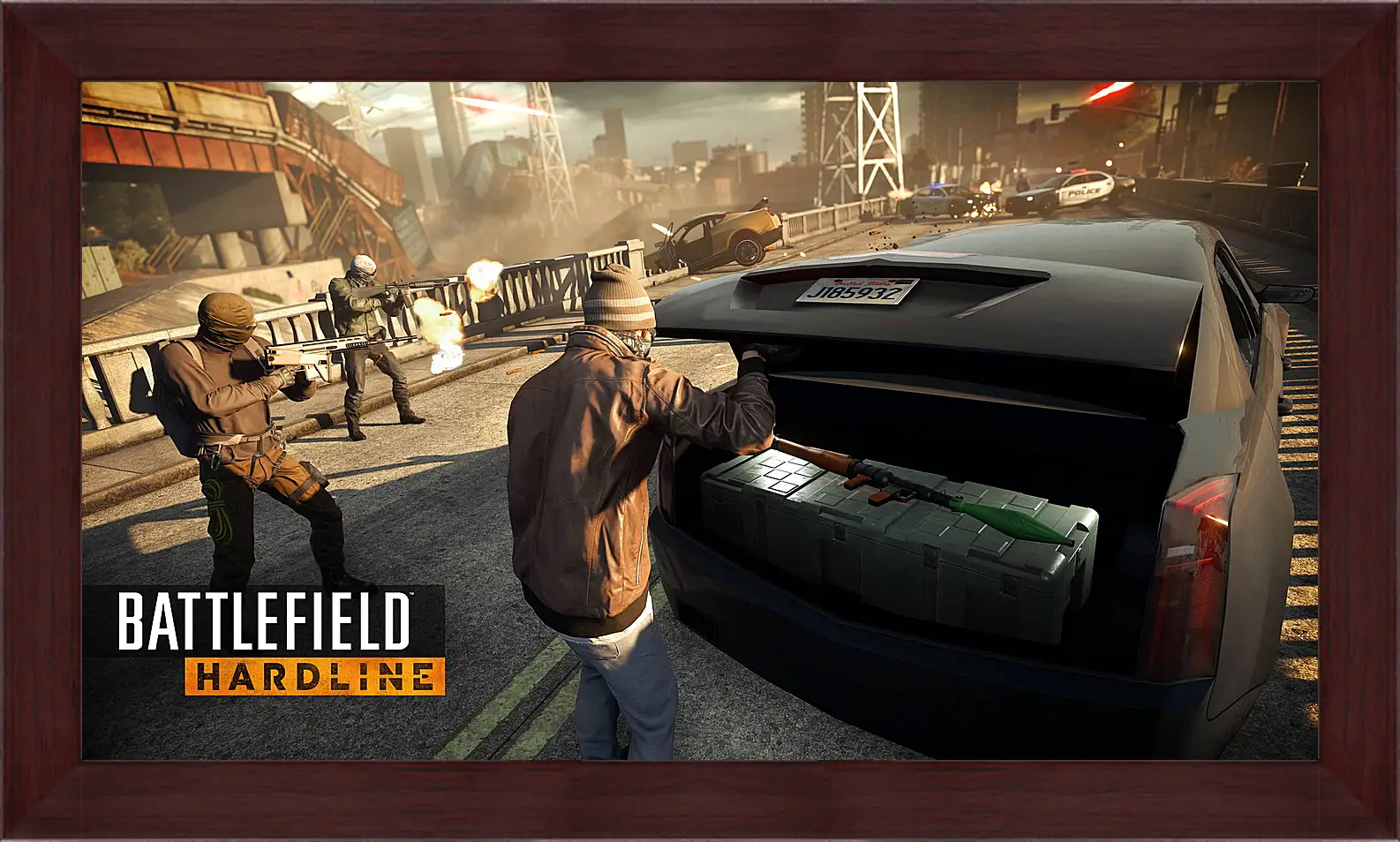 Картина в раме - Battlefield: Hardline