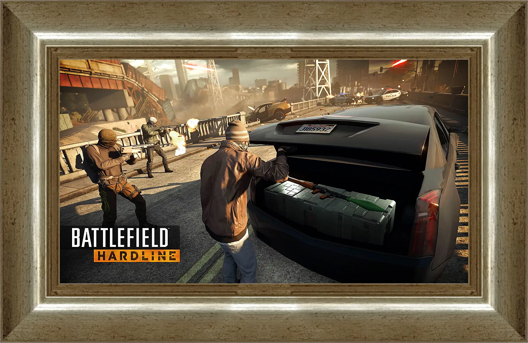 Картина в раме - Battlefield: Hardline