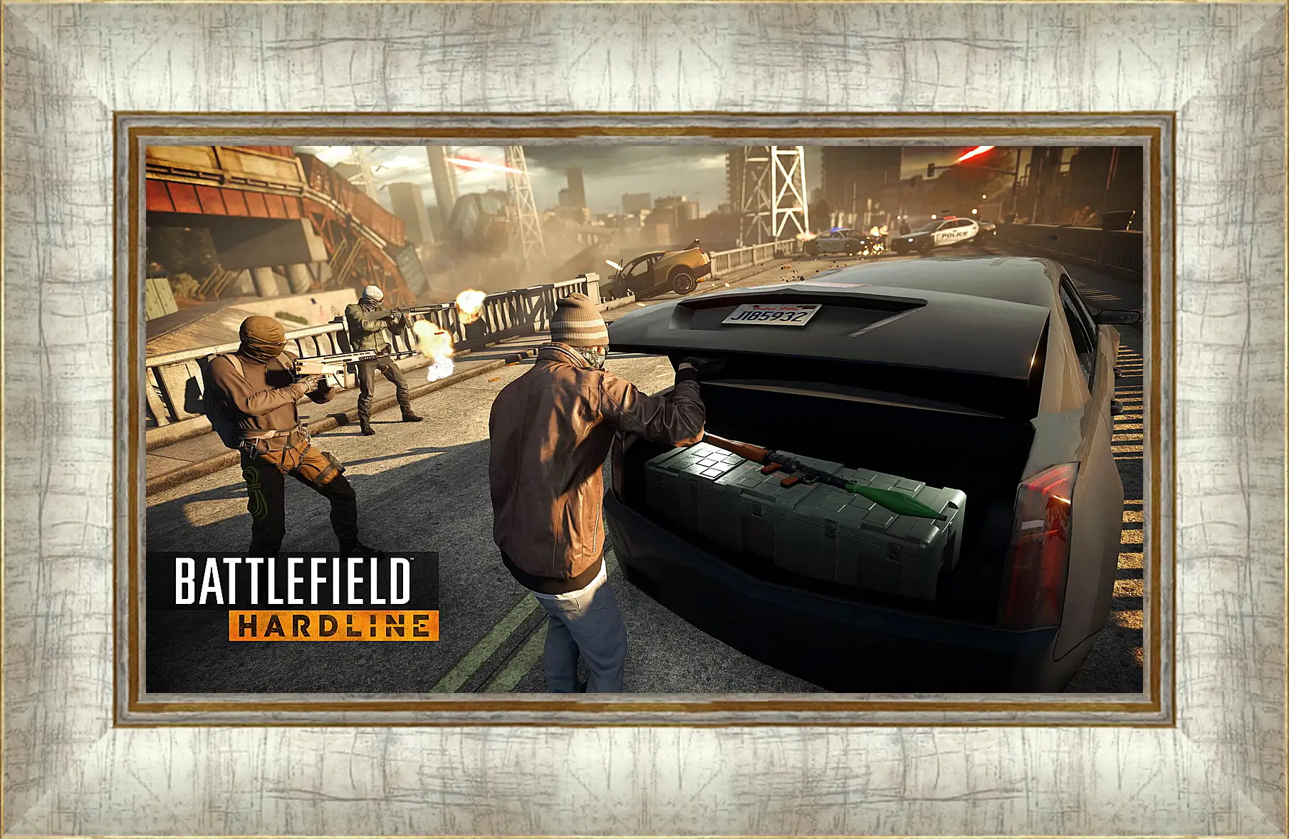 Картина в раме - Battlefield: Hardline