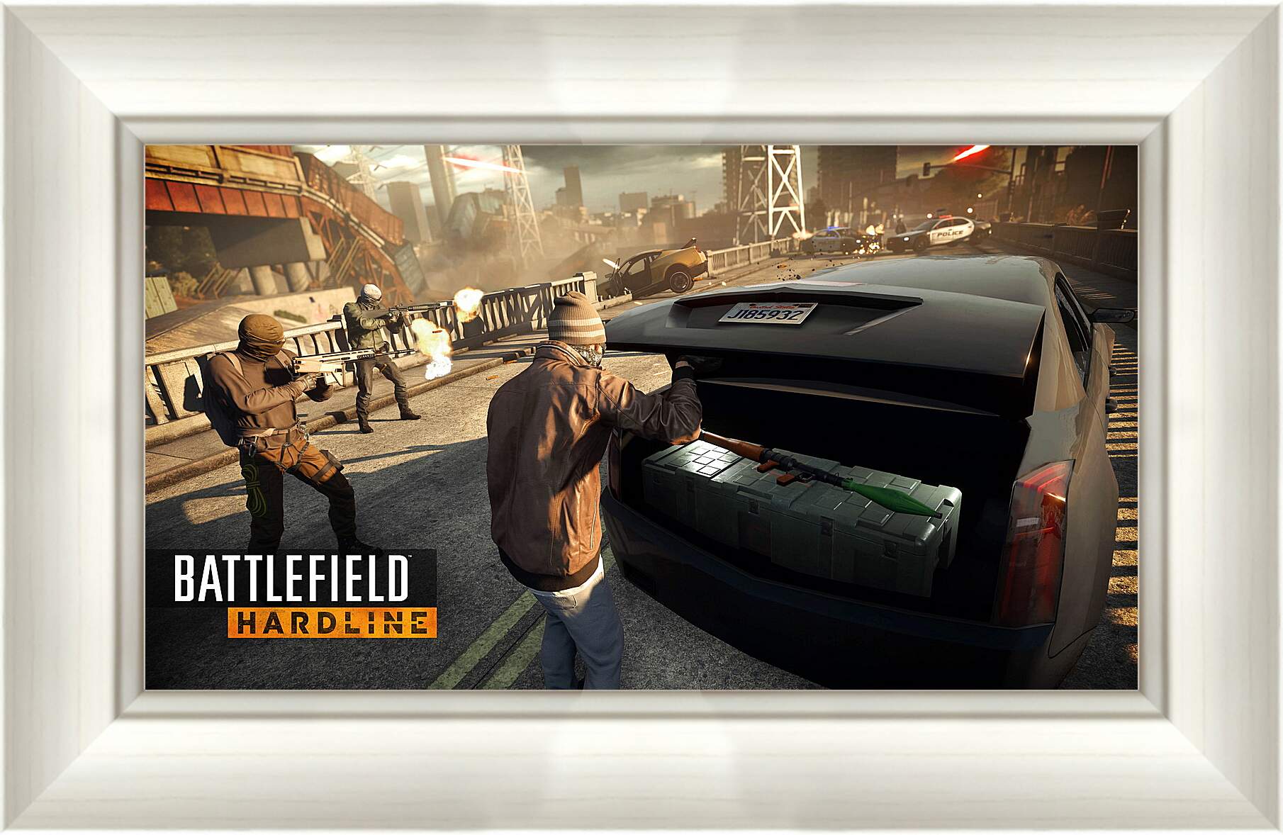 Картина в раме - Battlefield: Hardline