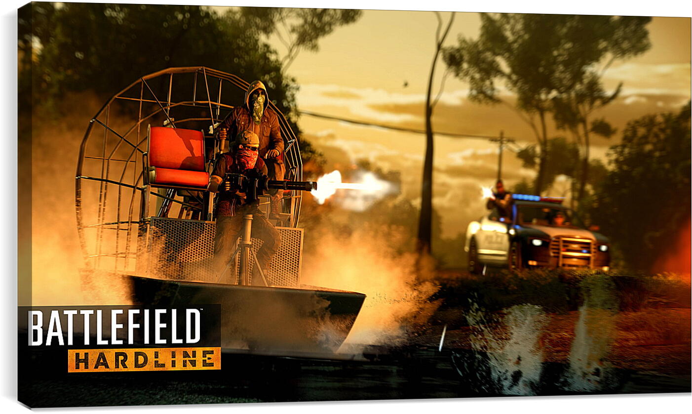 Постер и плакат - Battlefield: Hardline