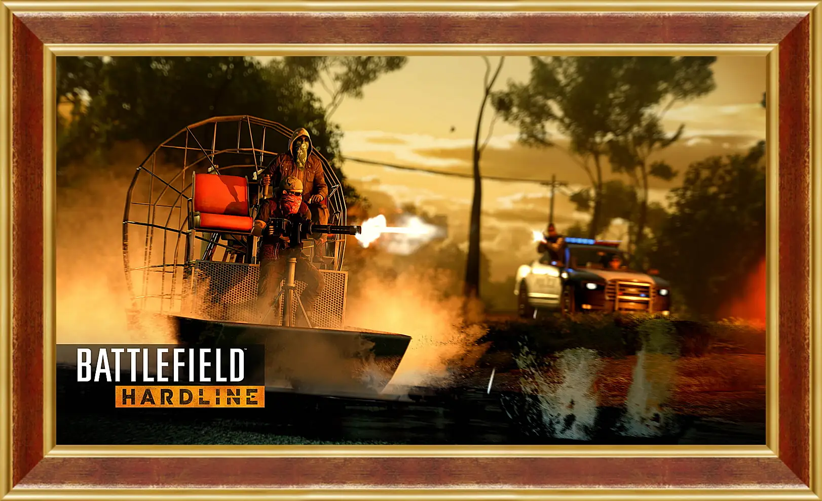 Картина в раме - Battlefield: Hardline