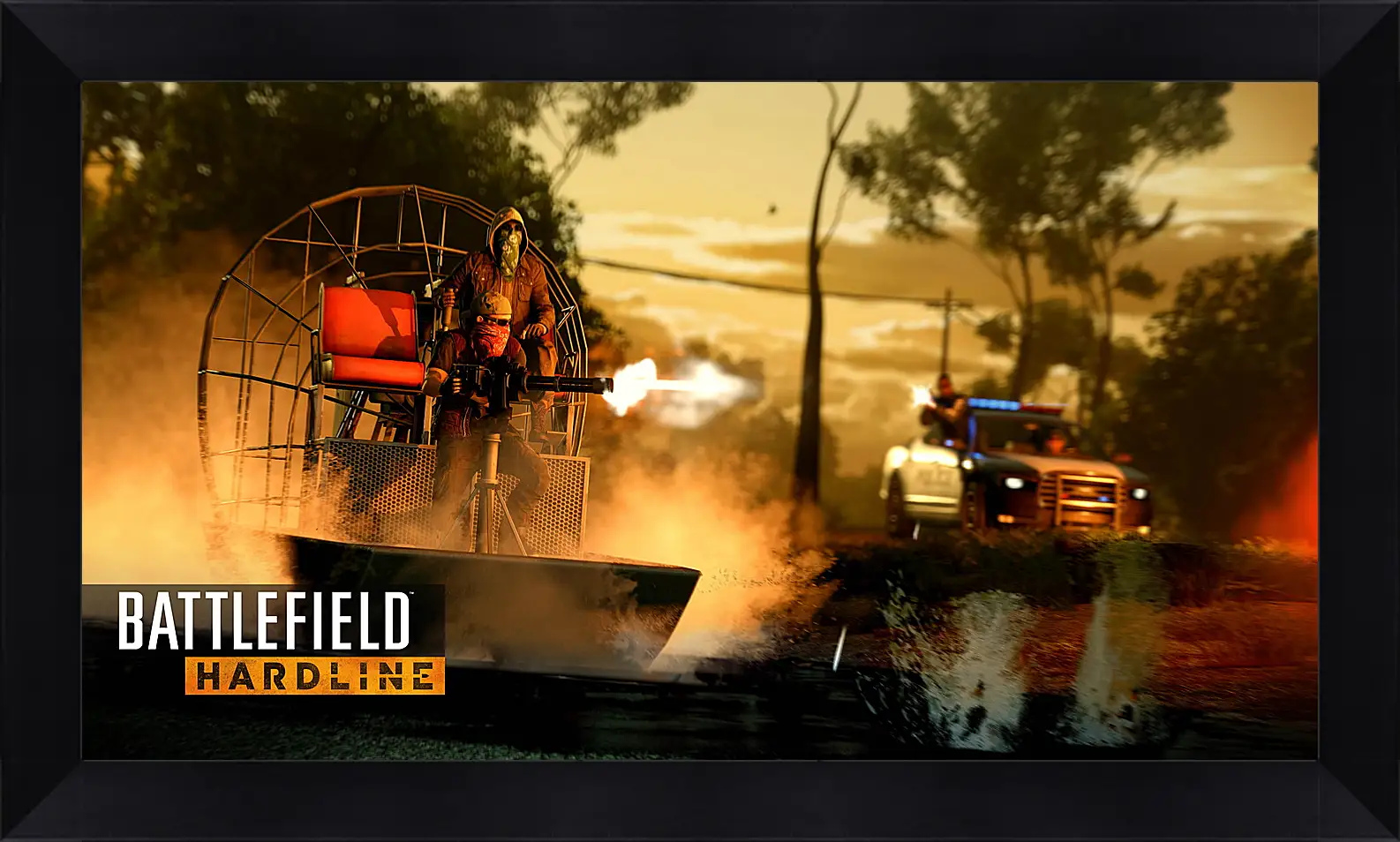 Картина в раме - Battlefield: Hardline