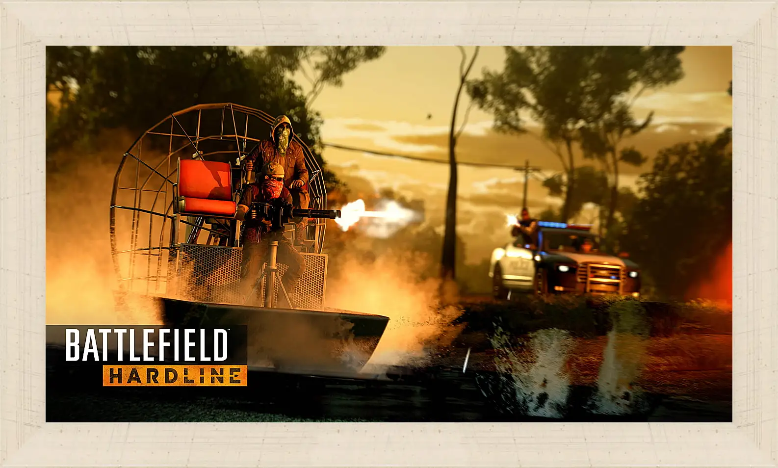 Картина в раме - Battlefield: Hardline