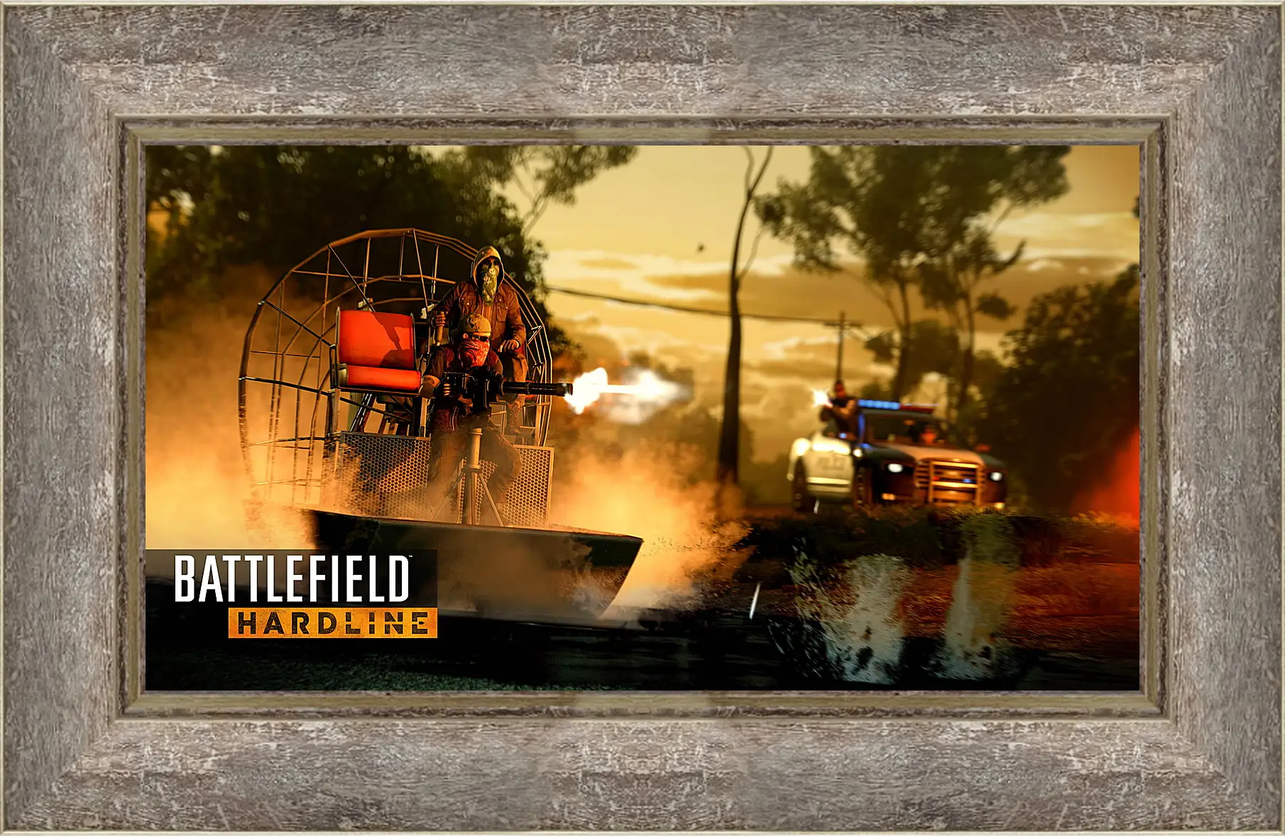 Картина в раме - Battlefield: Hardline