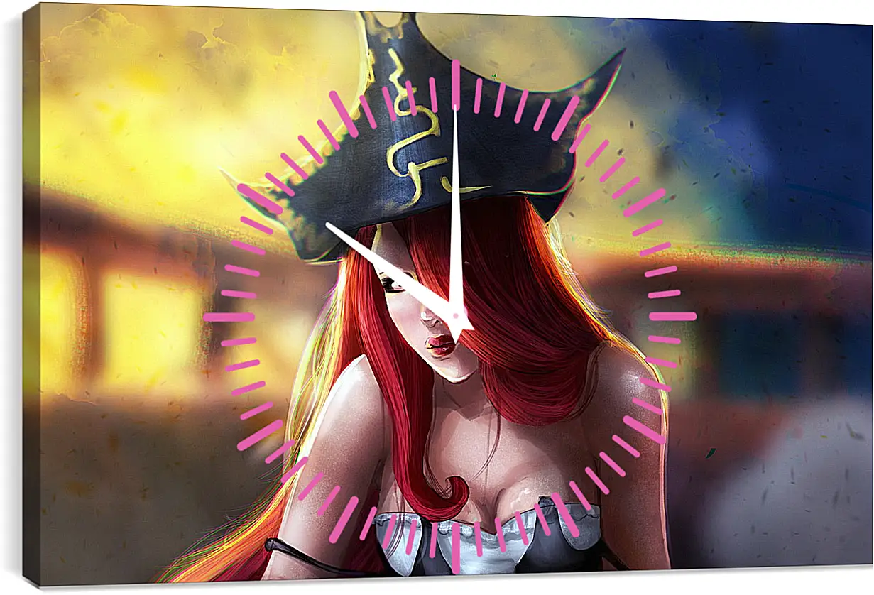 Часы картина - League Of Legends
