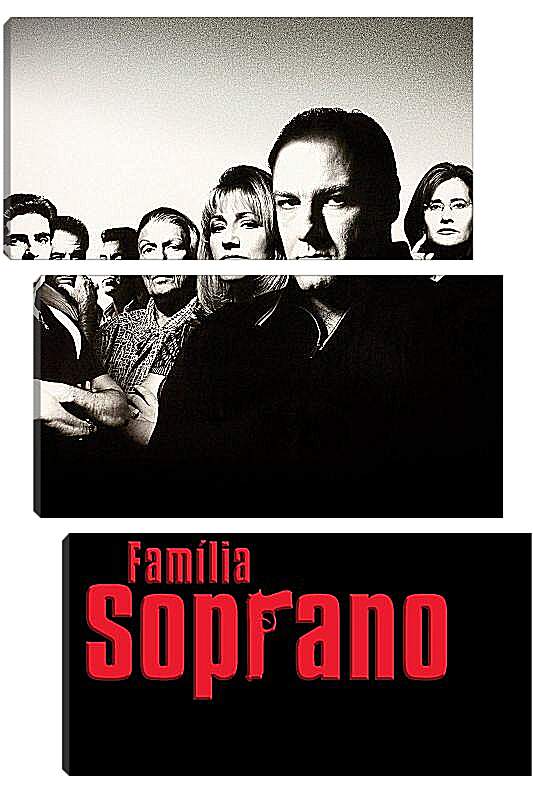 Модульная картина - Клан Сопрано. The Sopranos