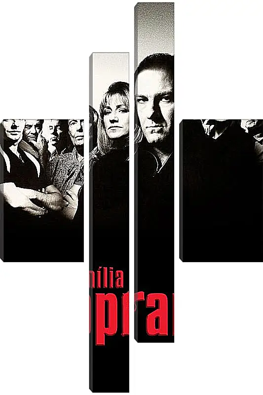 Модульная картина - Клан Сопрано. The Sopranos