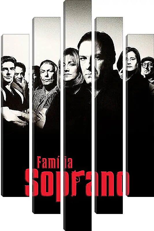 Модульная картина - Клан Сопрано. The Sopranos
