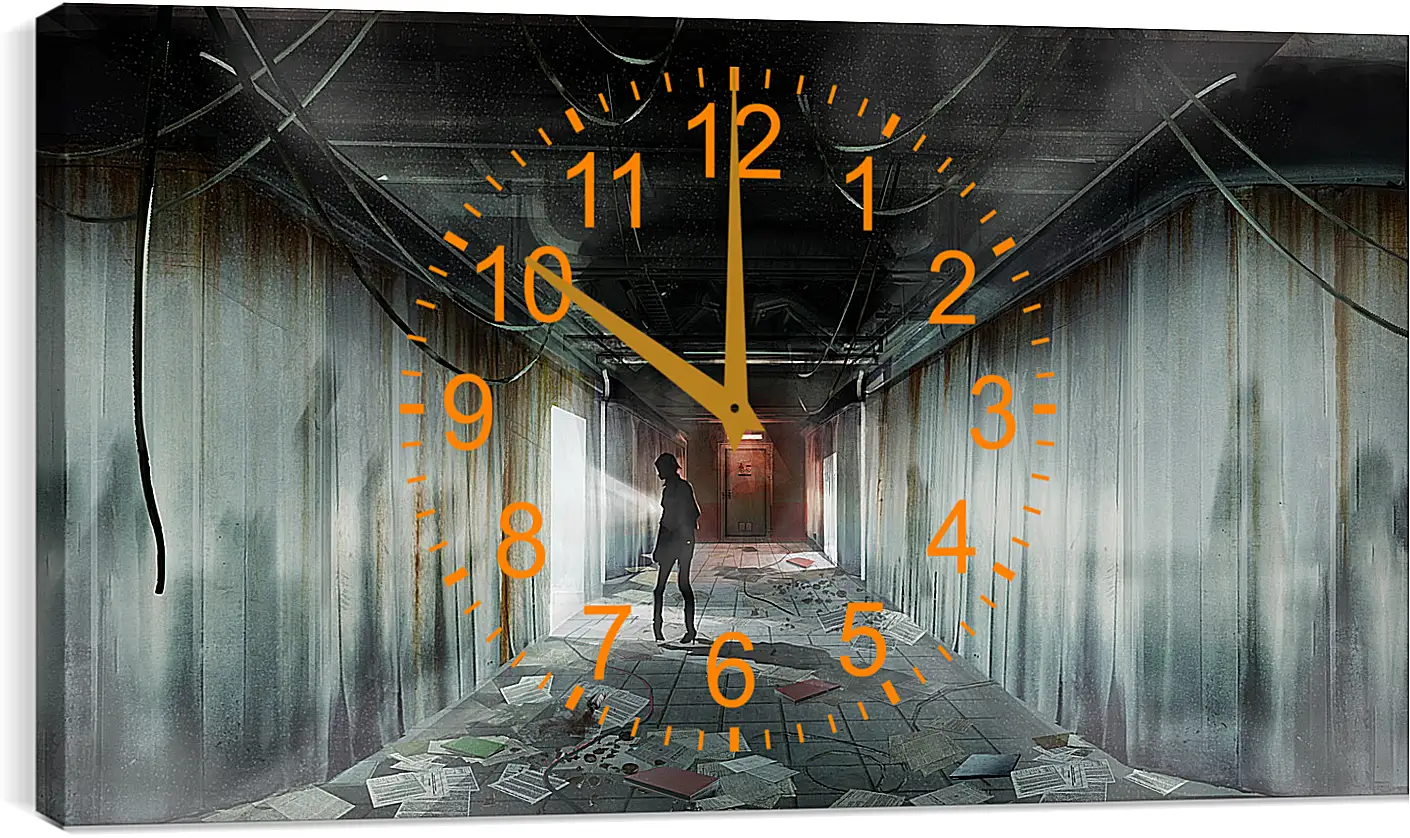 Часы картина - The Evil Within
