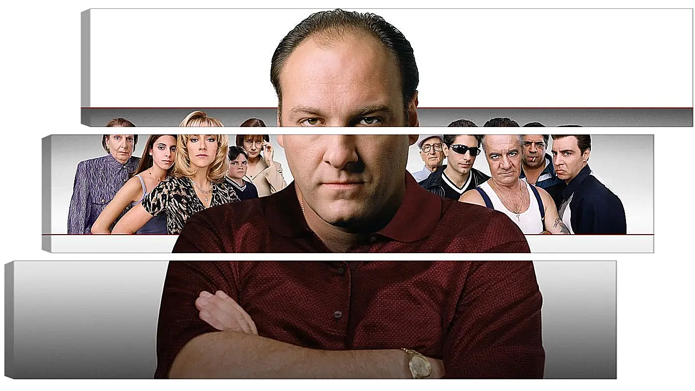 Модульная картина - Клан Сопрано. The Sopranos