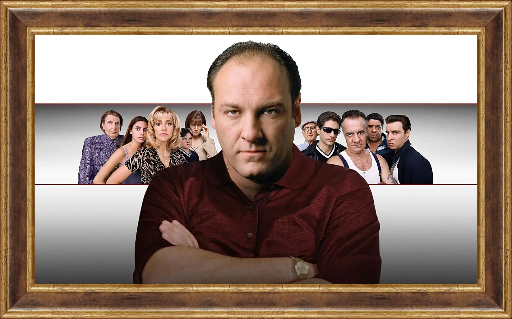 Картина в раме - Клан Сопрано. The Sopranos