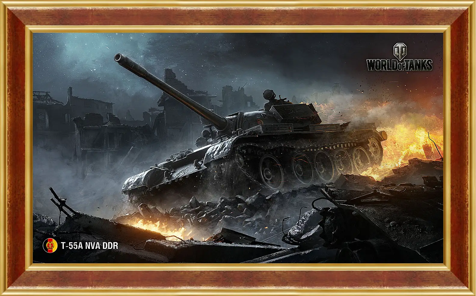 Картина в раме - World Of Tanks