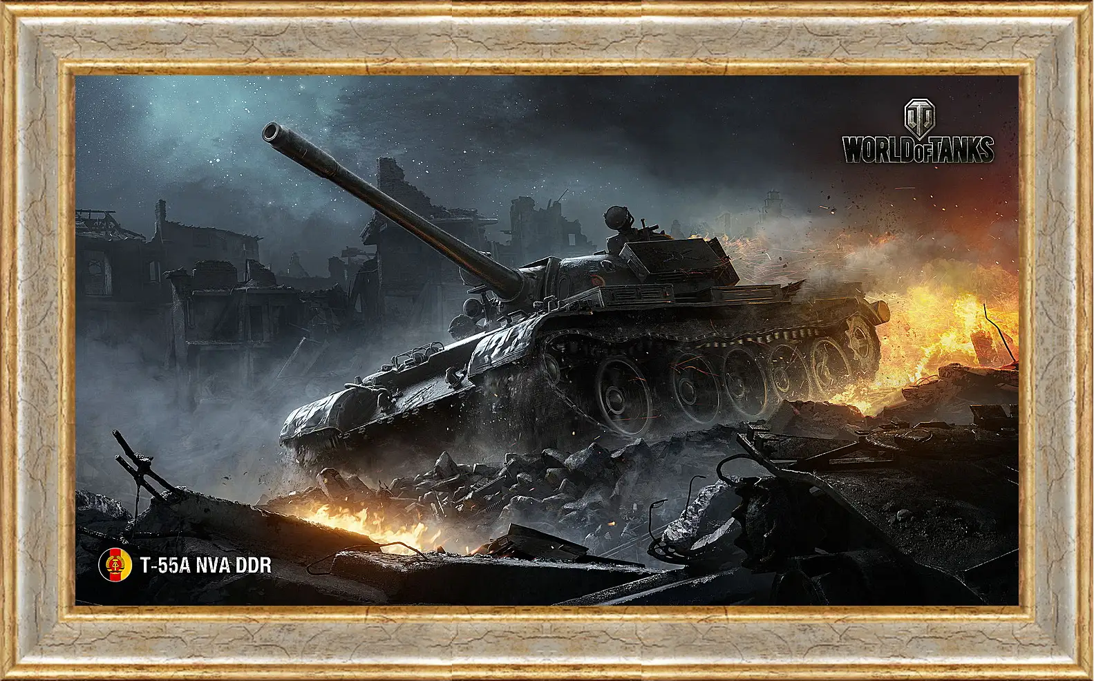 Картина в раме - World Of Tanks