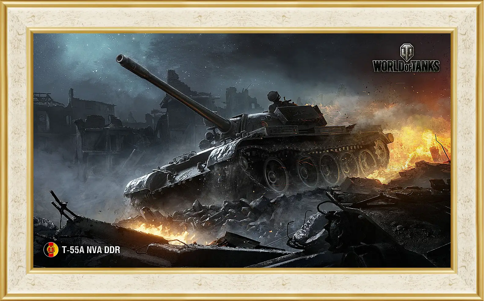 Картина в раме - World Of Tanks