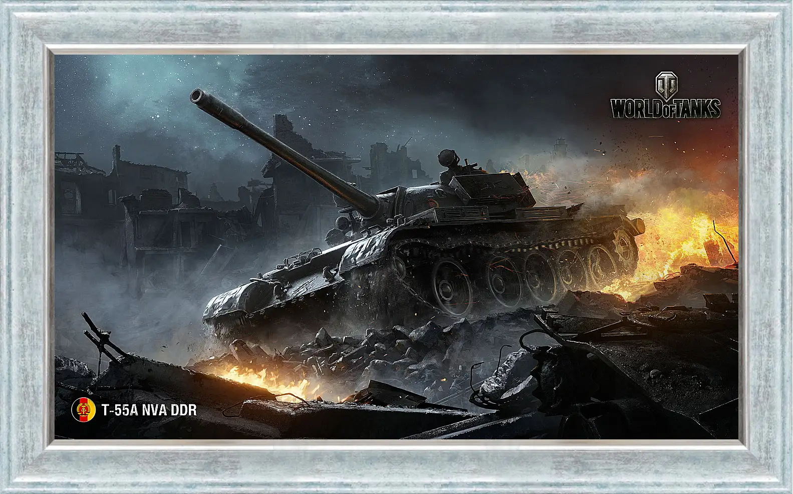 Картина в раме - World Of Tanks