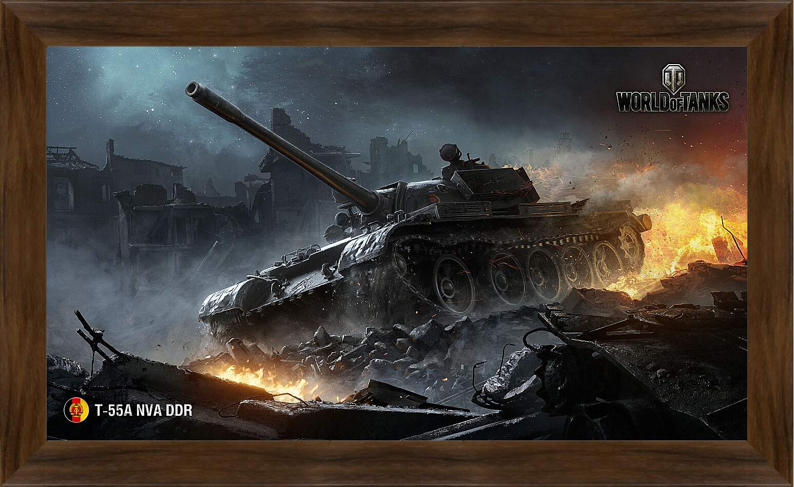 Картина в раме - World Of Tanks