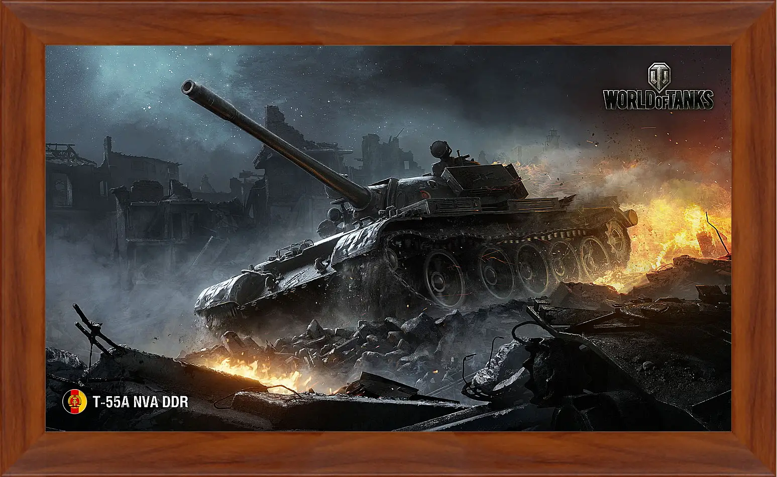 Картина в раме - World Of Tanks