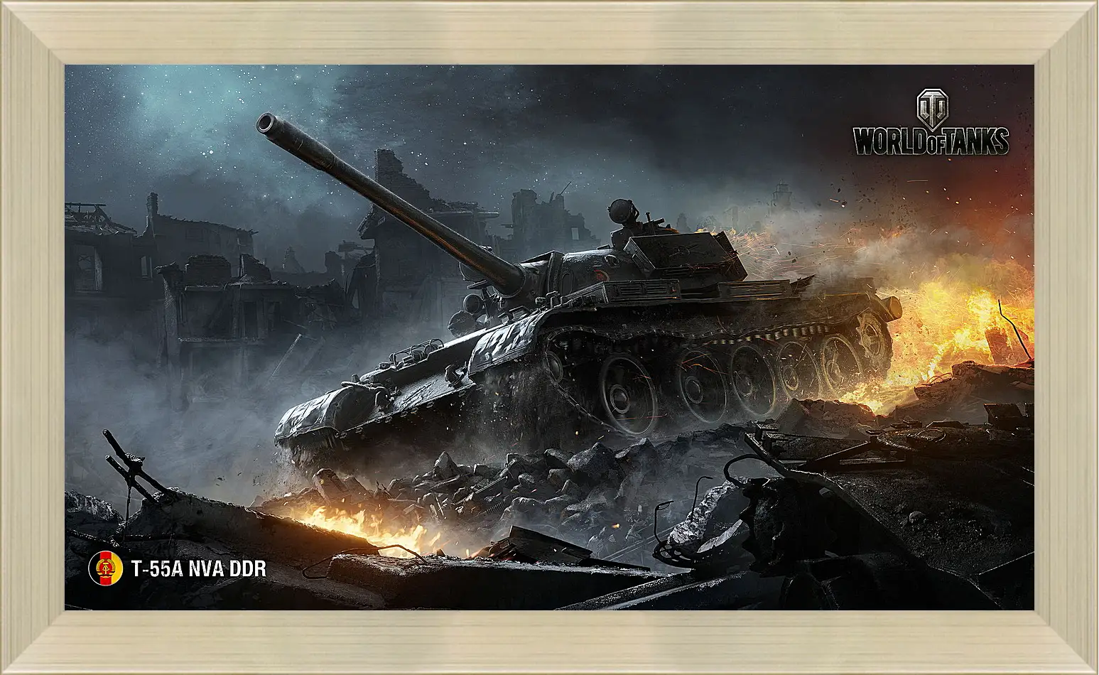 Картина в раме - World Of Tanks