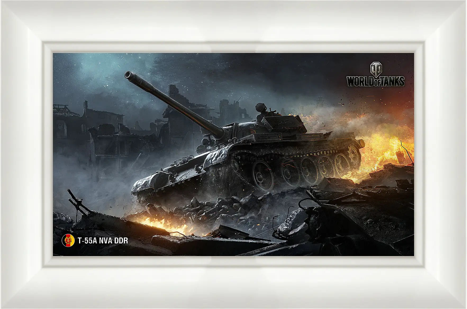 Картина в раме - World Of Tanks