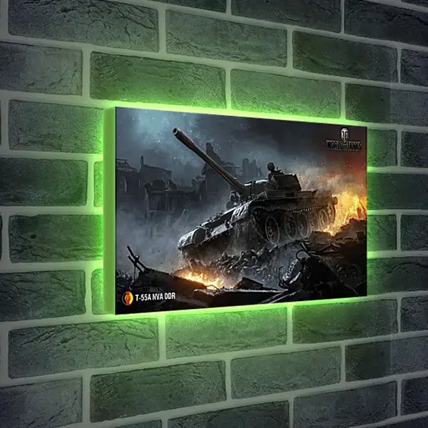 Лайтбокс световая панель - World Of Tanks