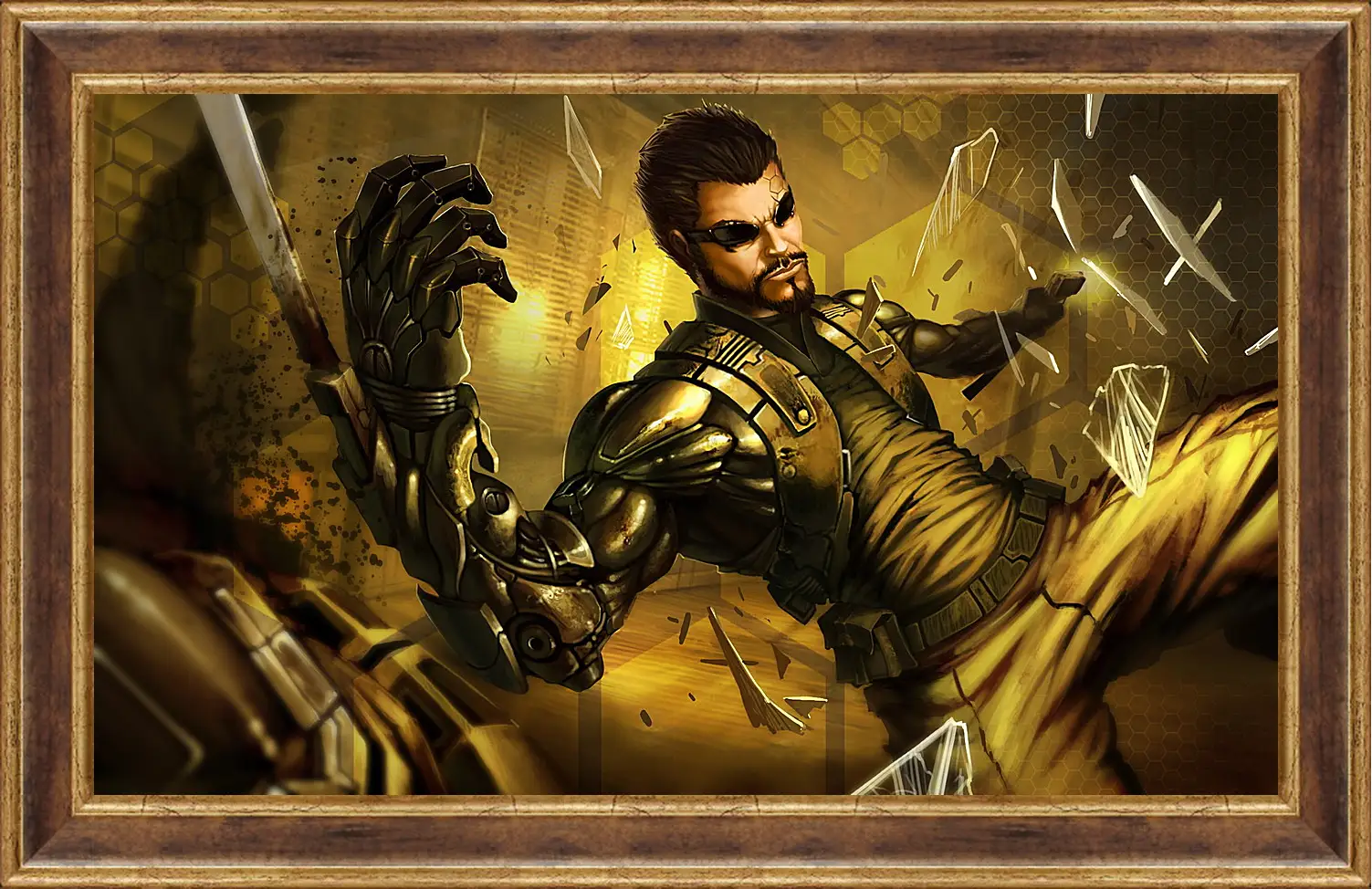 Картина в раме - Deus Ex: Human Revolution
