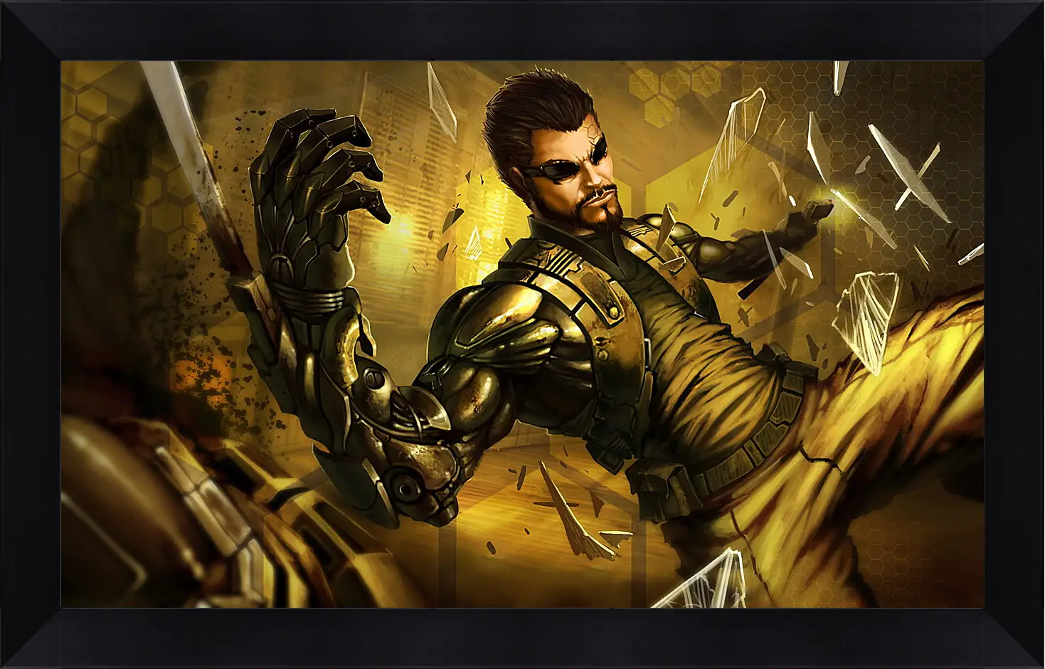 Картина в раме - Deus Ex: Human Revolution
