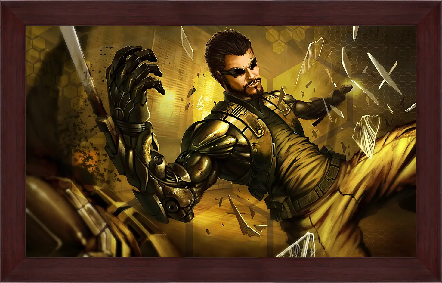 Картина в раме - Deus Ex: Human Revolution
