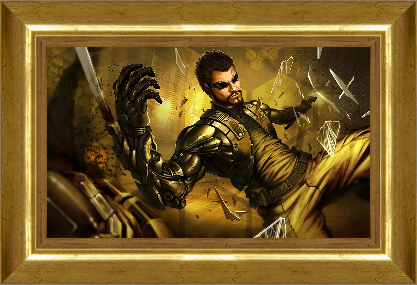 Картина в раме - Deus Ex: Human Revolution
