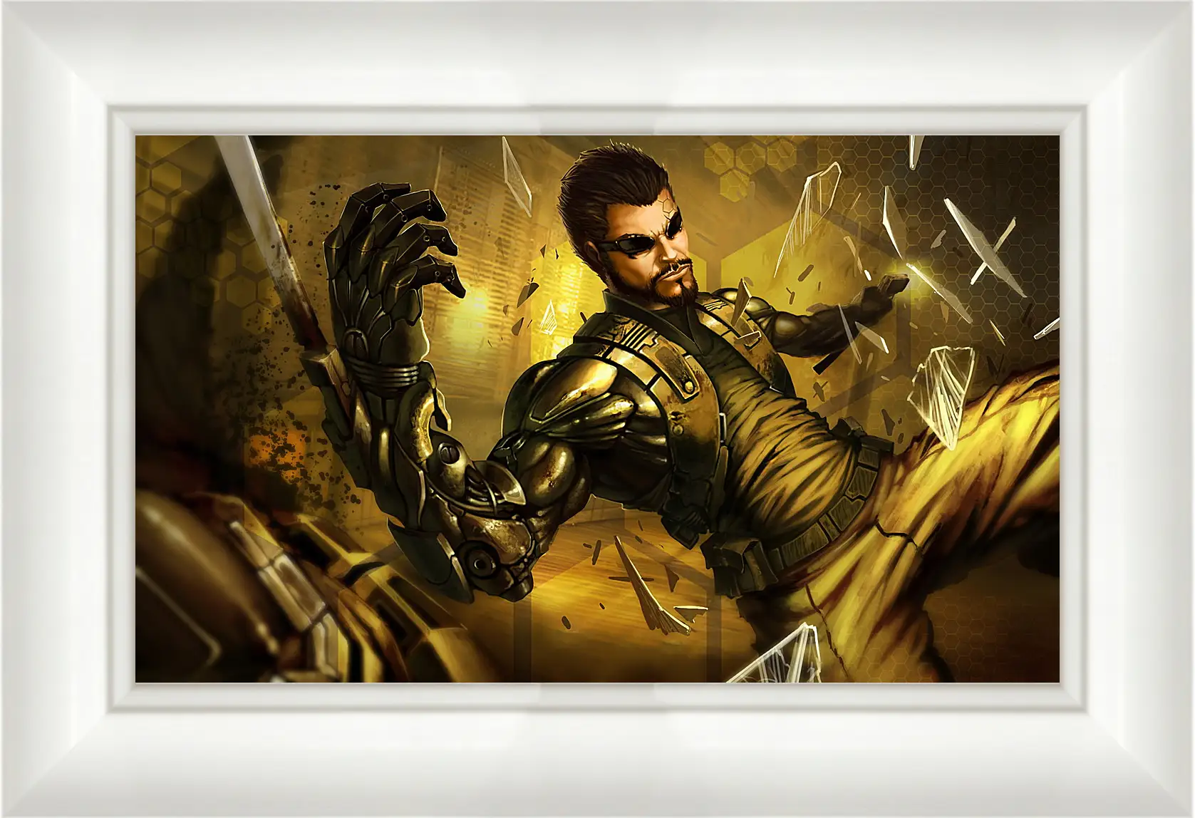 Картина в раме - Deus Ex: Human Revolution
