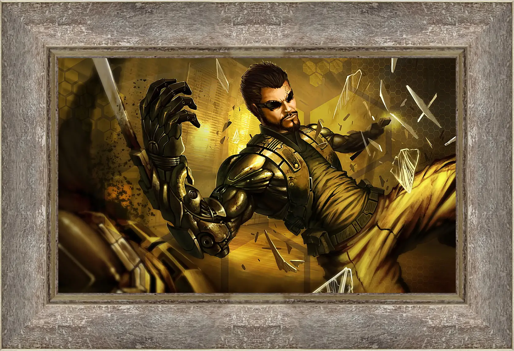 Картина в раме - Deus Ex: Human Revolution
