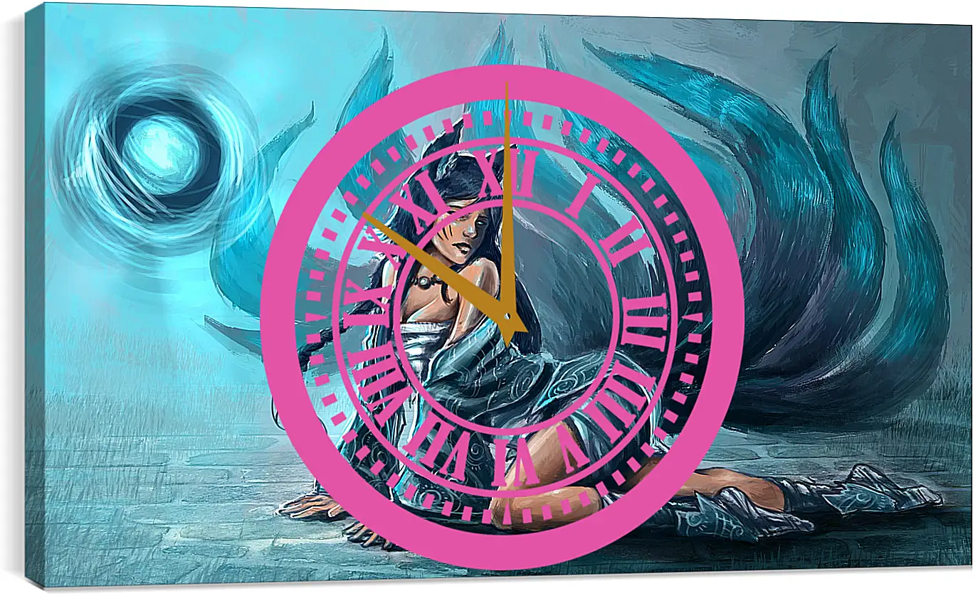 Часы картина - League Of Legends

