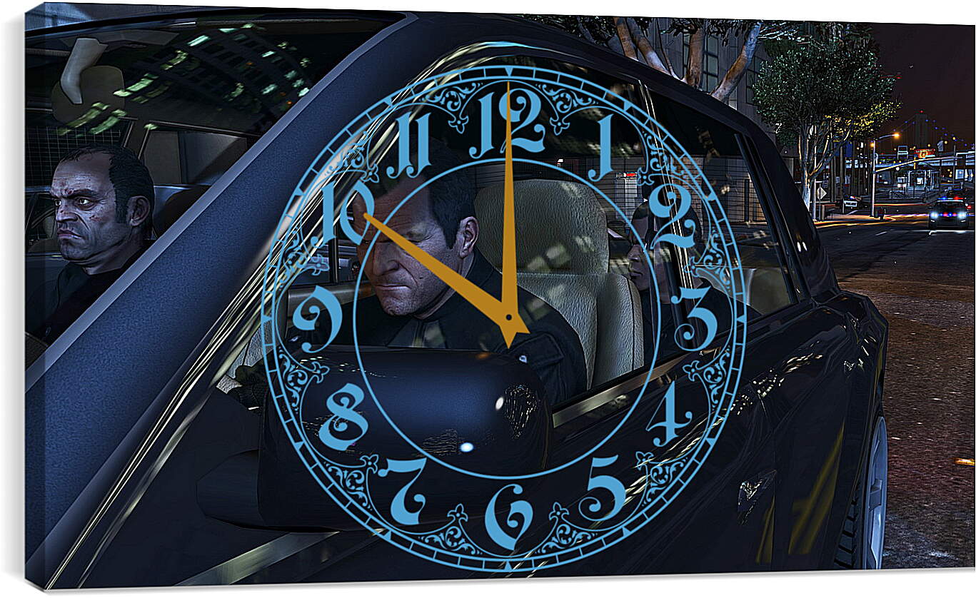 Часы картина - Grand Theft Auto V
