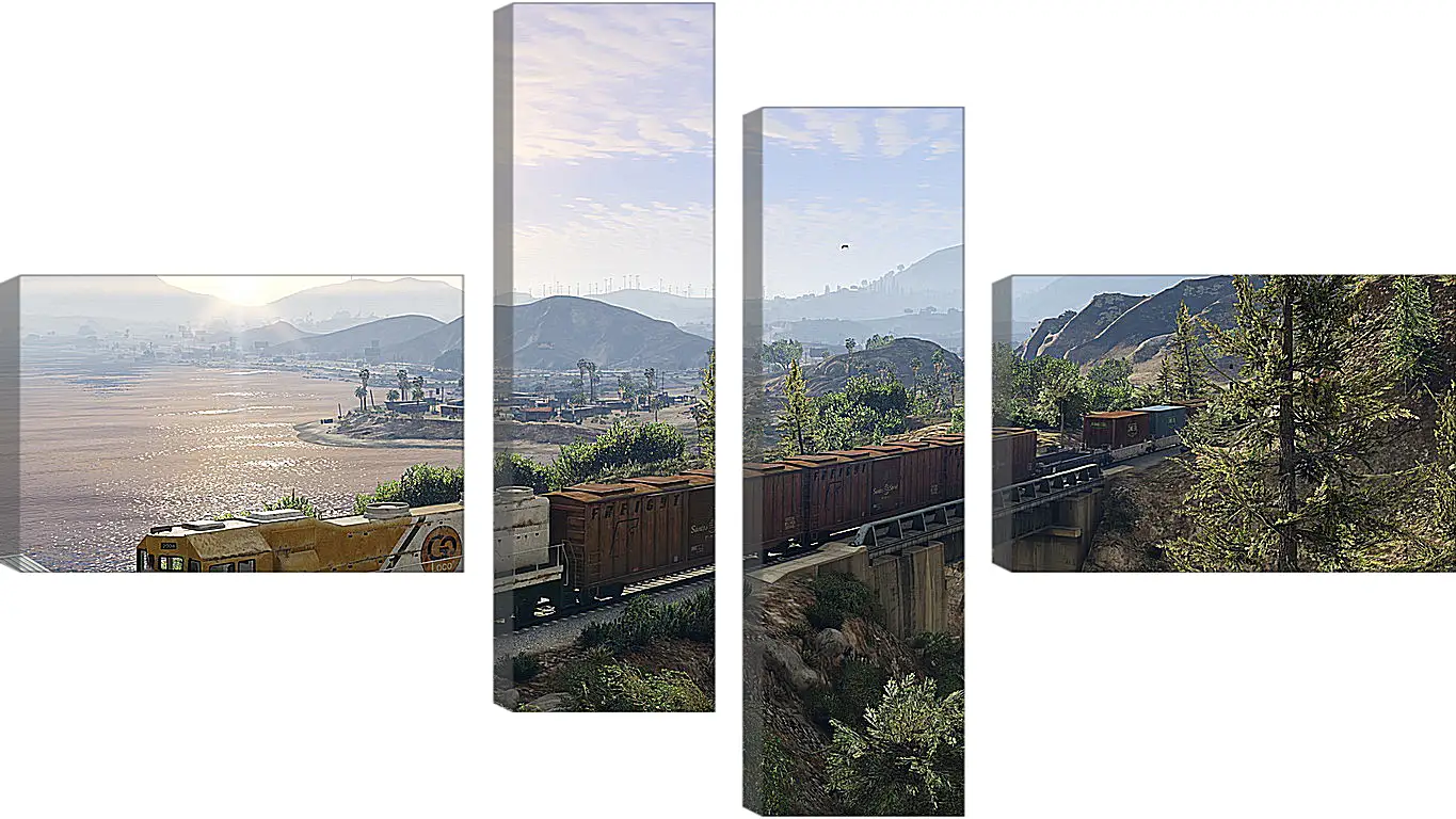 Модульная картина - Grand Theft Auto V
