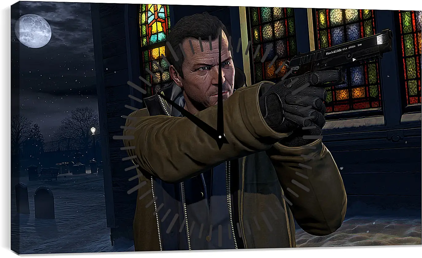 Часы картина - Grand Theft Auto V
