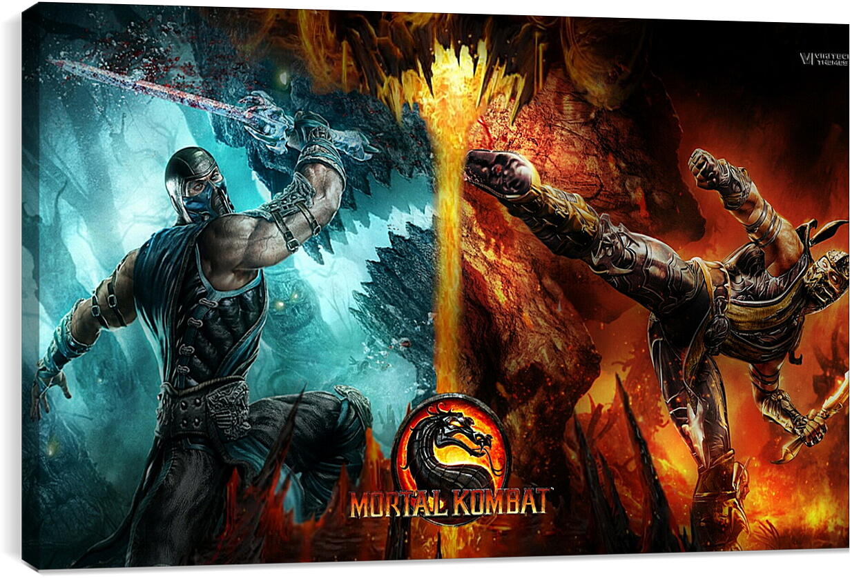 Постер и плакат - Mortal  Kombat