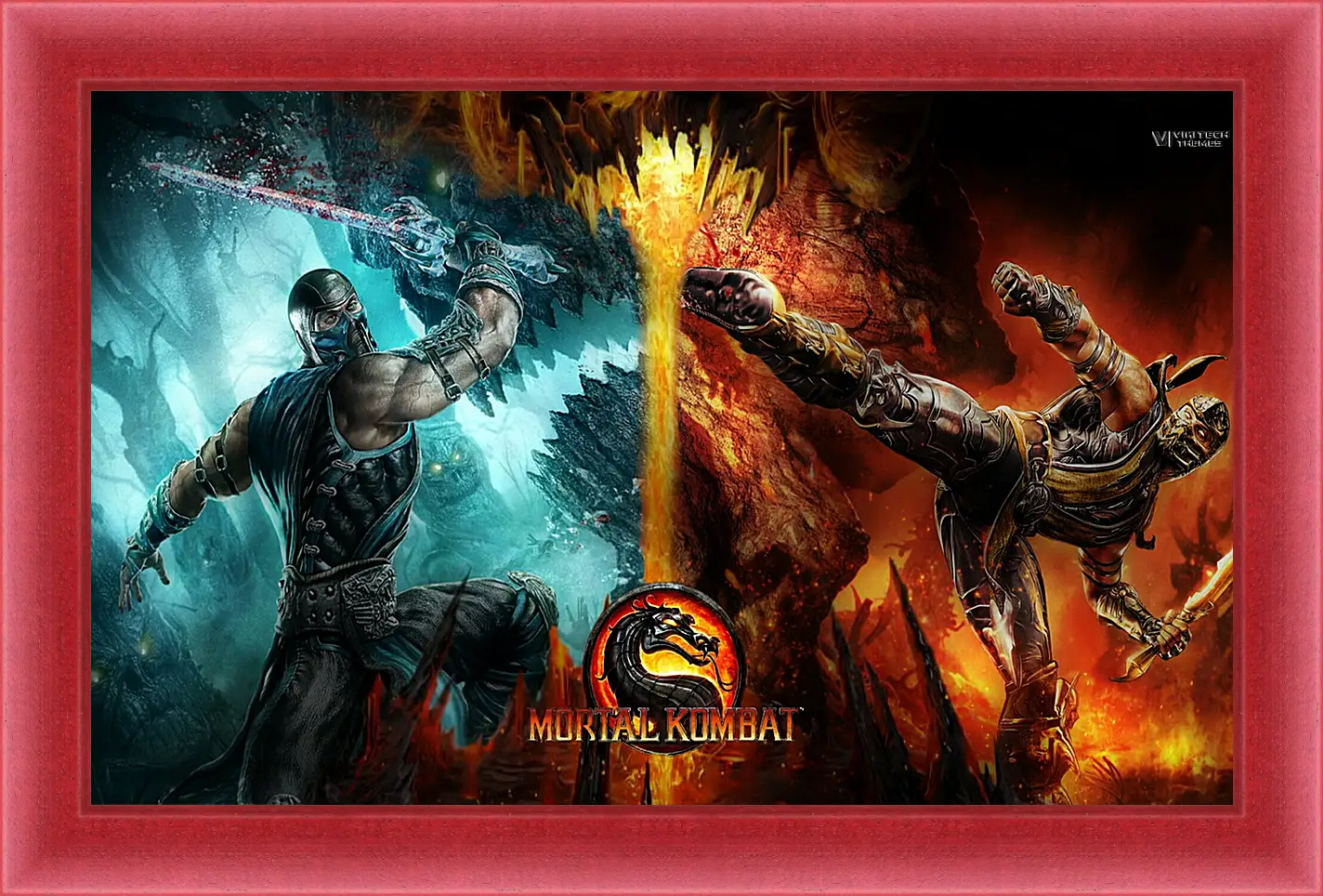 Картина в раме - Mortal  Kombat