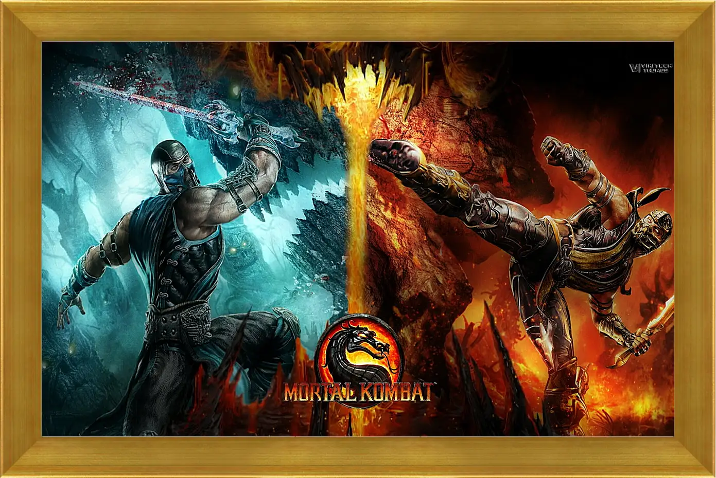 Картина в раме - Mortal  Kombat