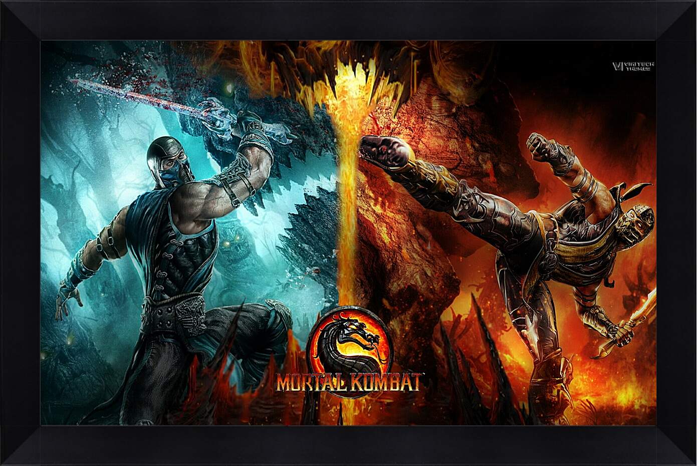 Картина в раме - Mortal  Kombat