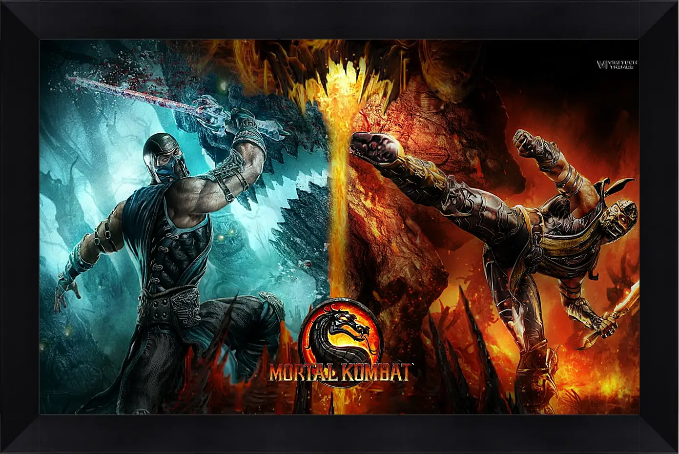 Картина в раме - Mortal  Kombat