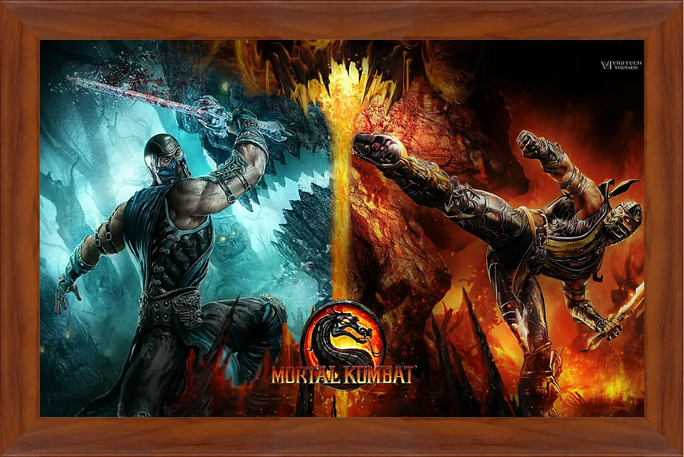 Картина в раме - Mortal  Kombat