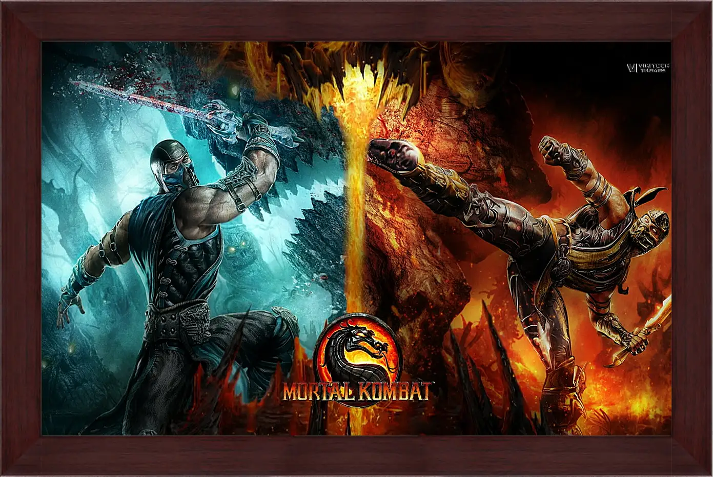 Картина в раме - Mortal  Kombat