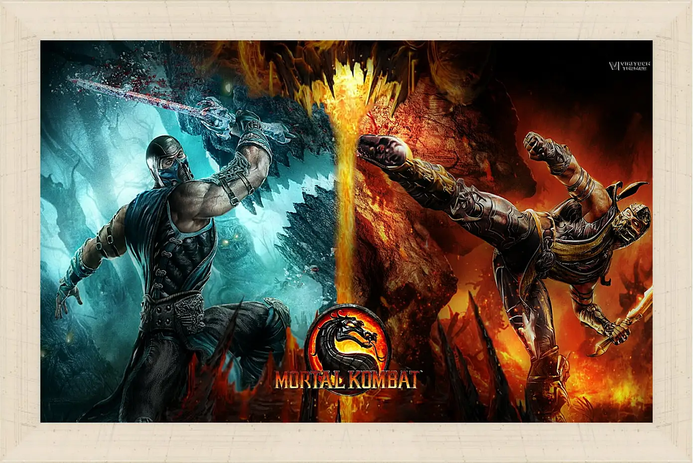 Картина в раме - Mortal  Kombat