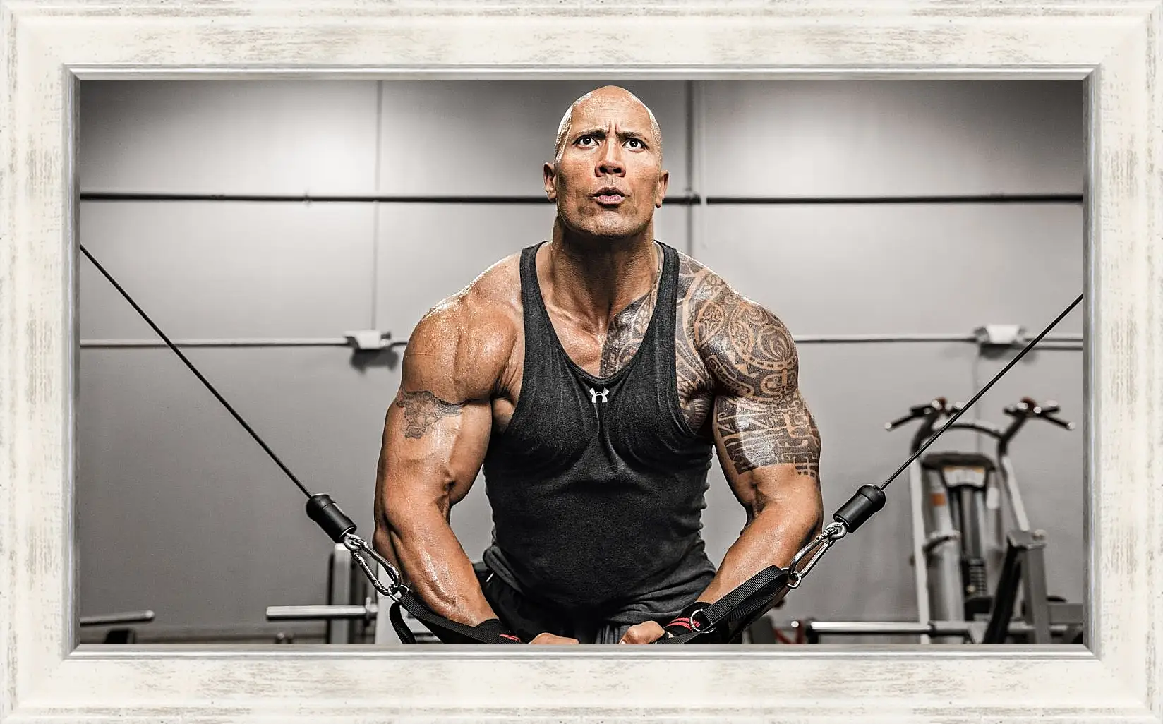 Картина в раме - Dwayne Douglas Johnson. Дуэйн Джонсон (Скала)