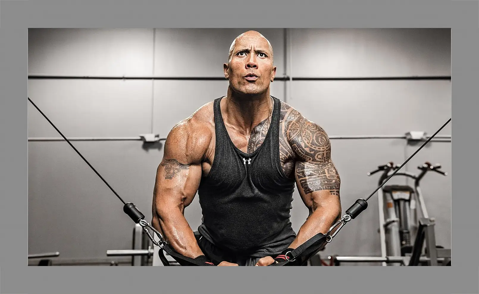 Картина в раме - Dwayne Douglas Johnson. Дуэйн Джонсон (Скала)