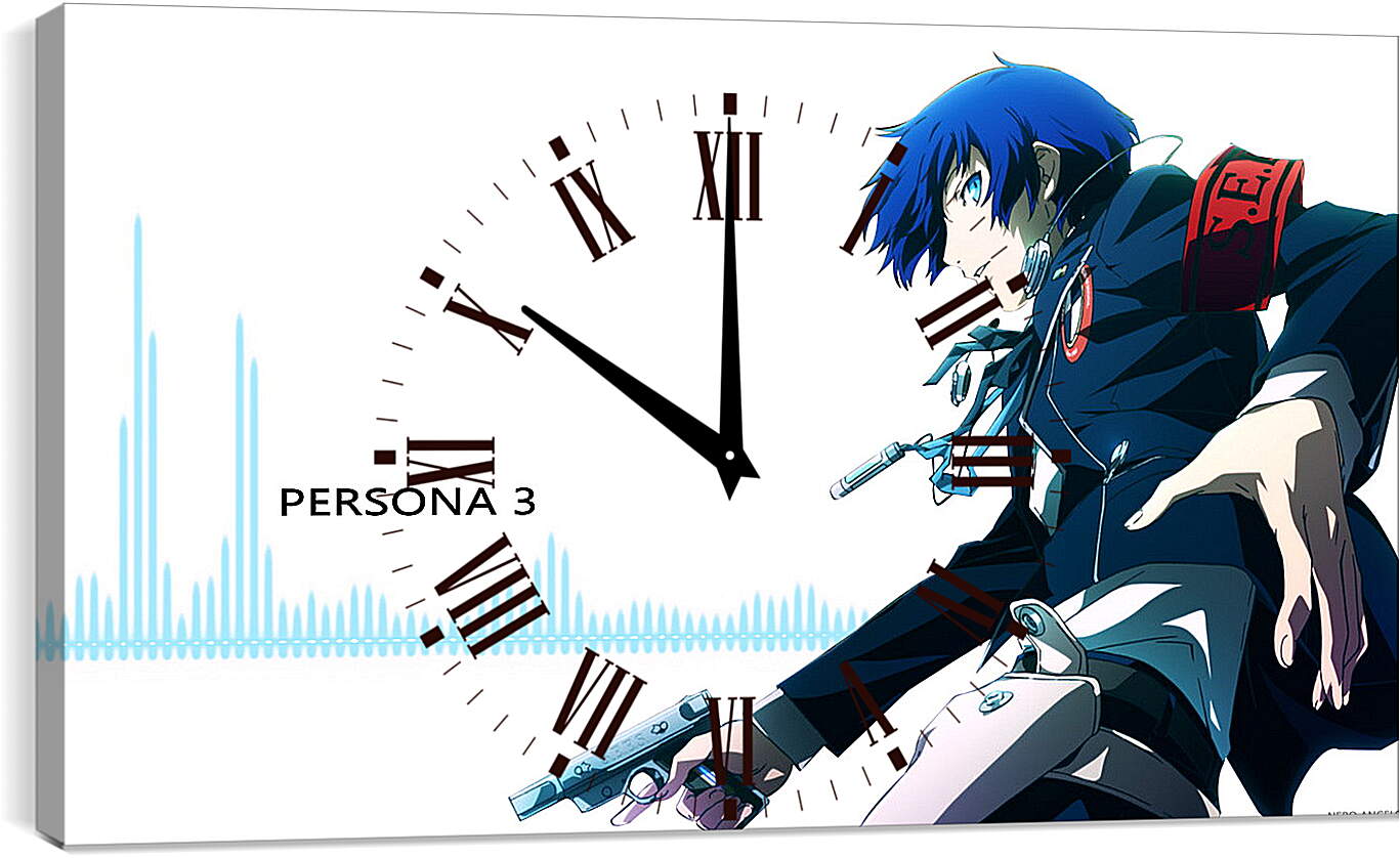 Часы картина - Persona 3
