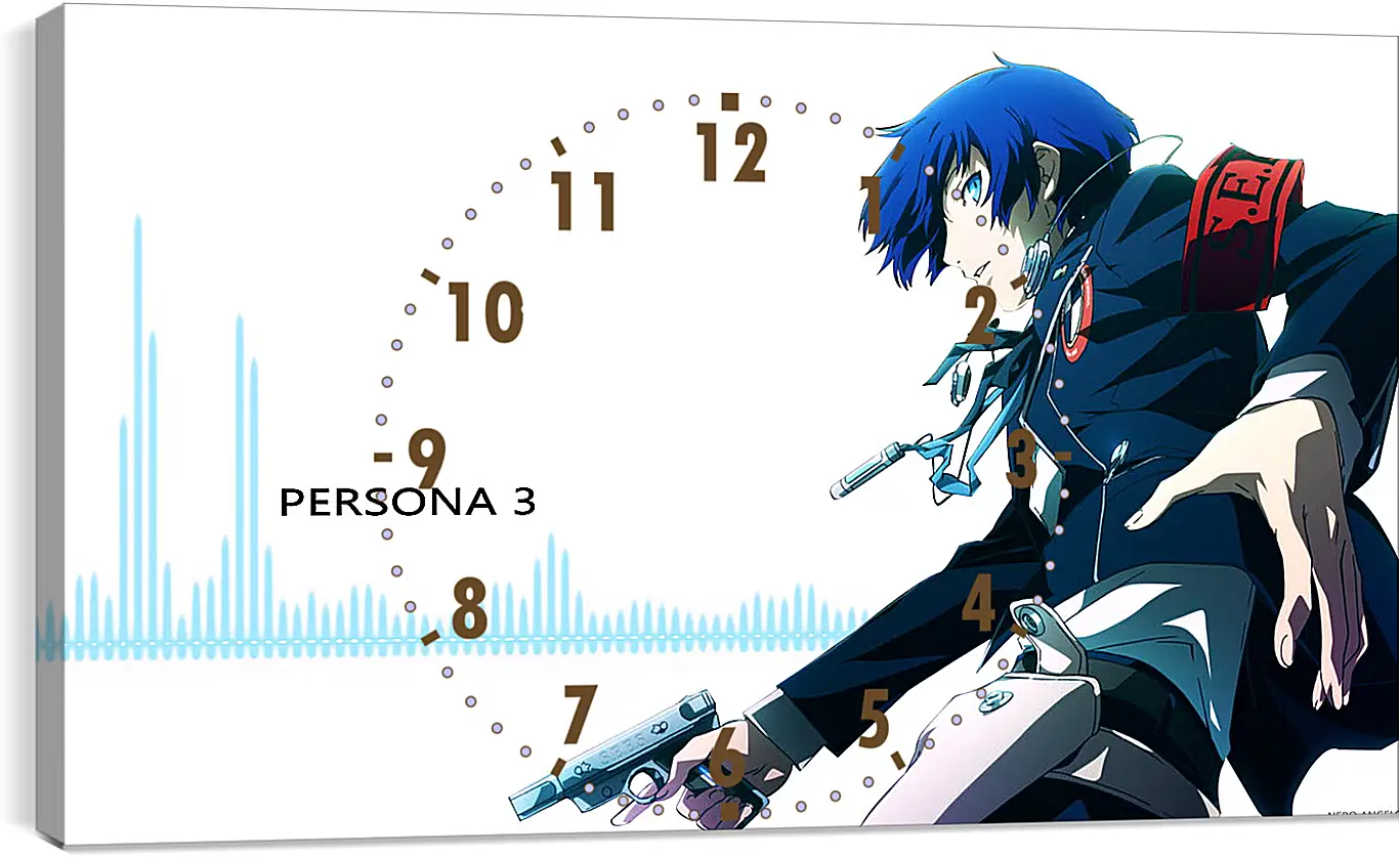 Часы картина - Persona 3
